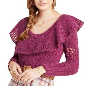 Anthropologie Gemma Alpaca Sweater